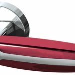 Ручка ARC URB2 СР/СР/Bordo-15 Хром/Хром/Бордовый