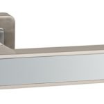 Ручка MARS QR SN/WH-19 матовый никель/белый