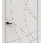 Двери ПГ QML 9 Мрамор лайт