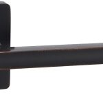 Дверные ручки V53BL (черные с патиной)