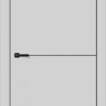 Полотно глухое FOX 2 AL-Светло-серый ПП