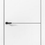 Полотно глухое FOX 2 AL-Белый матовый ПП